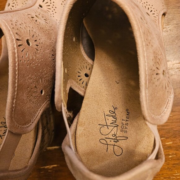 Life stride soft collection cut out blush wedge heel Slip On Comfort shoes 10 - Picture 6 of 15